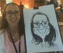 Hire caricature artist-caricatures drawing for all live events digital to markers.