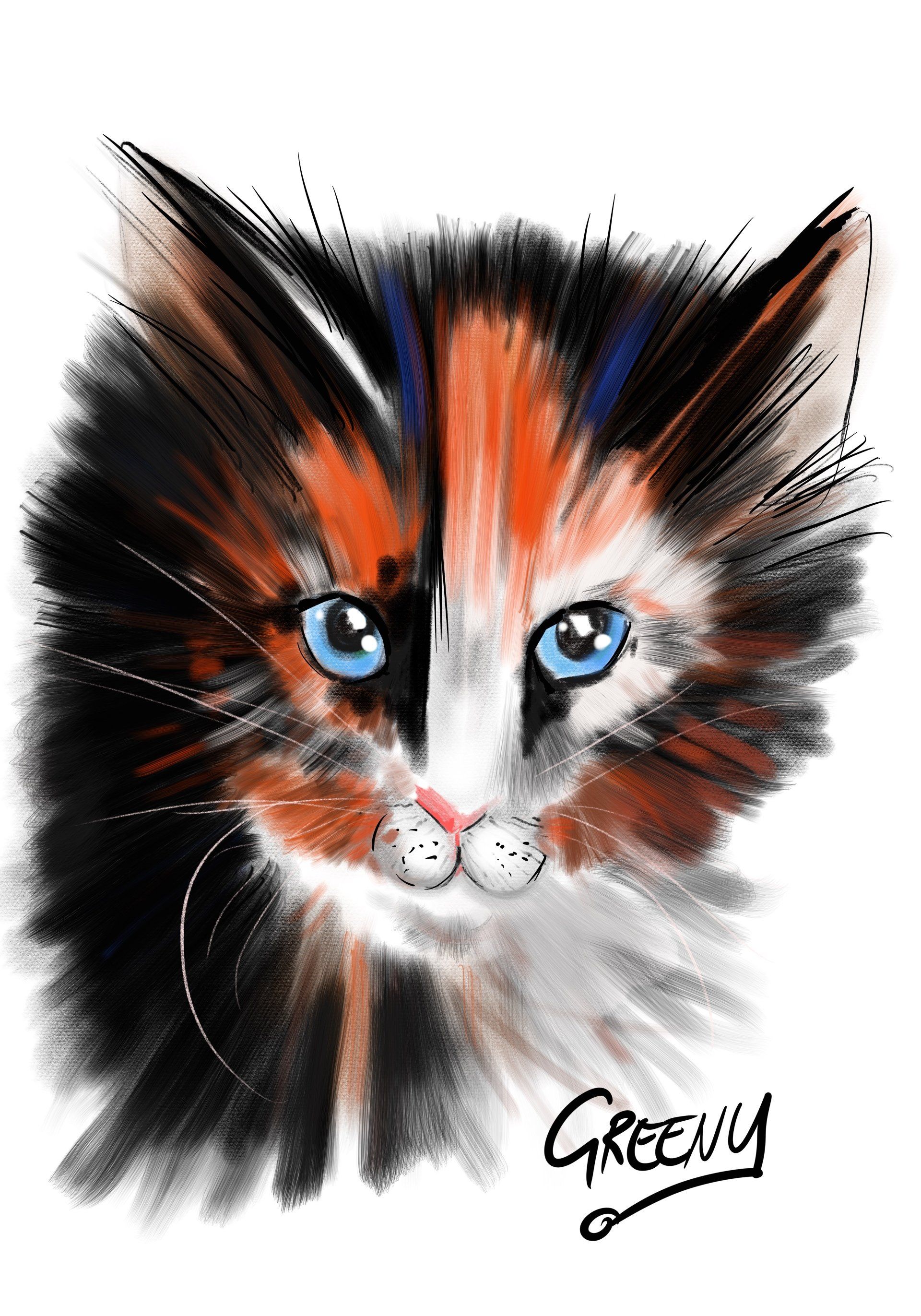 Pet Portraits Australia bring your fury friends to life with original pet drawings from photos.
