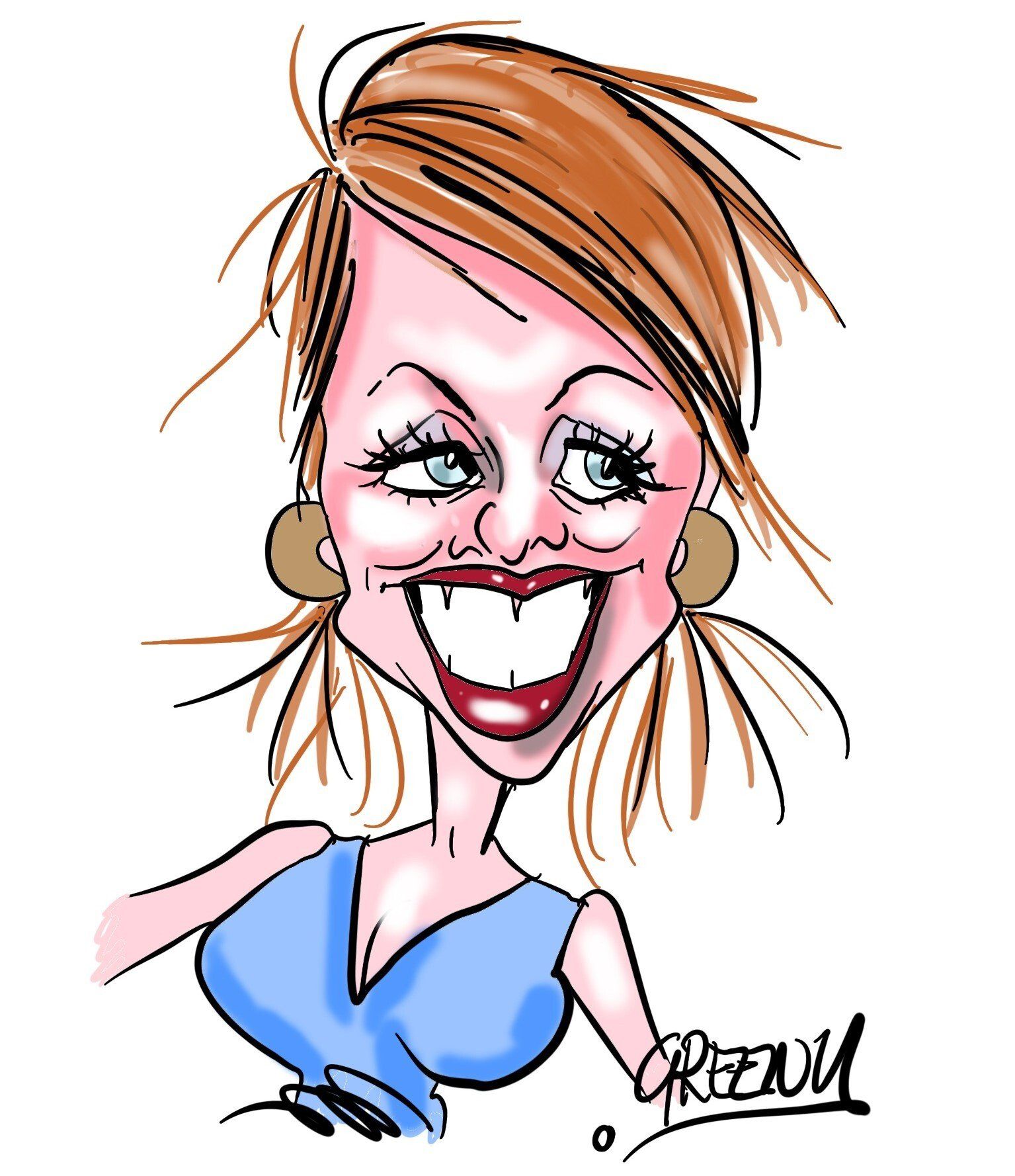 caricature artist for events quick and funny caricatures by David Green cartoonist caricature artist.