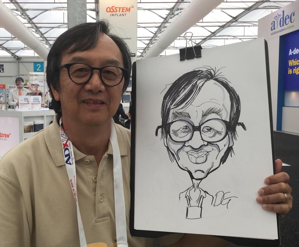 Event cartoonists caricatures at events