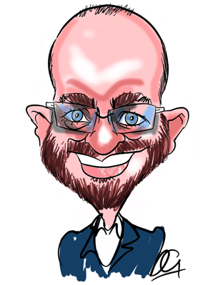 Caricature live shows with David Green cartoonist.