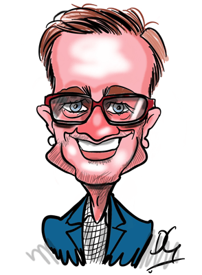 Caricature live shows with David Green cartoonist.