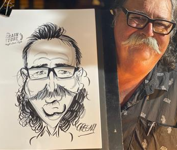 Caricature gifts from photos | Cartoonist Hire for events.