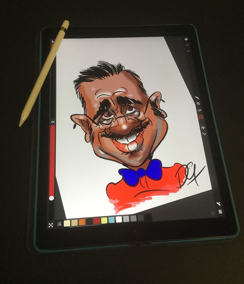 entertainment caricatures by caricature artist David Green
