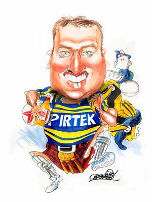 hand painted caricatures by australian cartoonist david green
