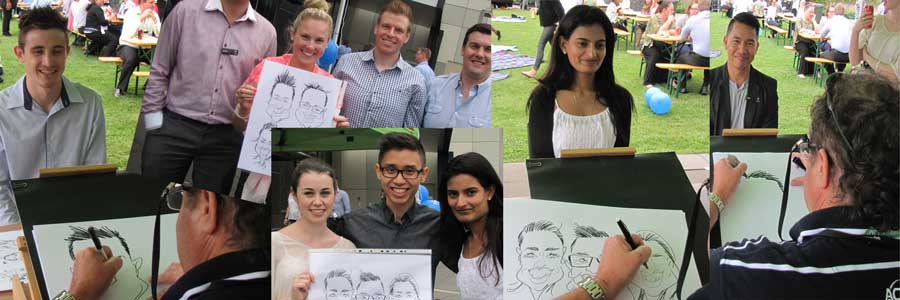 entertainment caricatures by caricature artist David Green