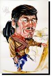 David Green Caricatures - Charles Bronson