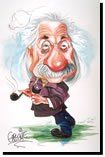 David Green Caricatures - Albert Einstein