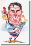 David Green Caricatures - Brad Fitler