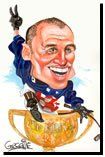 David Green Caricatures - Glen Boss