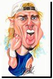 David Green Caricatures - Layton Hewitt