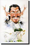 David Green Caricatures - Jason Gillespie