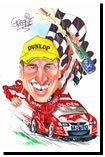 David Green Caricatures - Mark Skaife