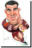 David Green Caricatures - Meninga
