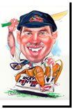 David Green Caricatures - Ricky Ponting