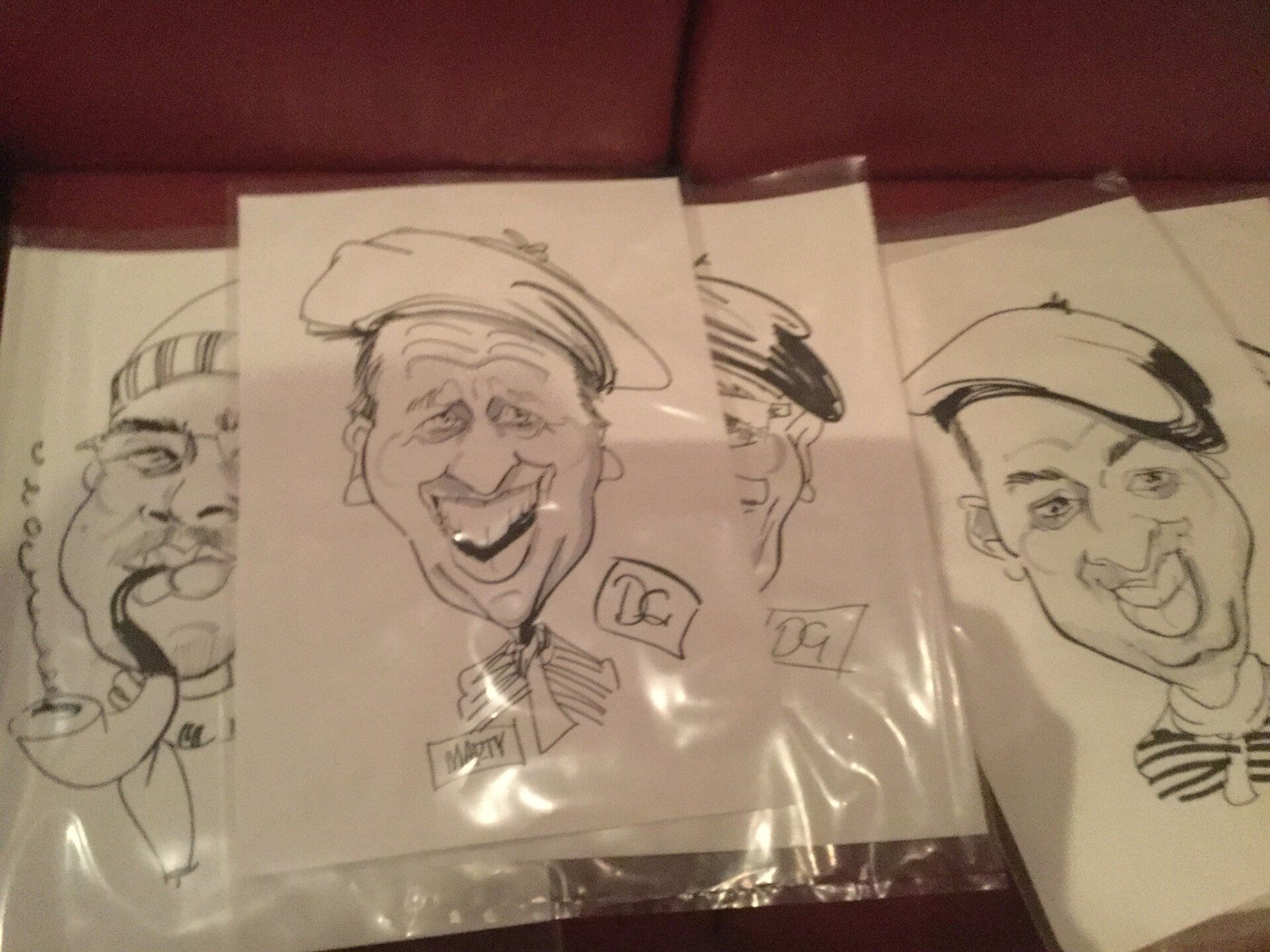 entertainment caricatures by caricature artist David Green