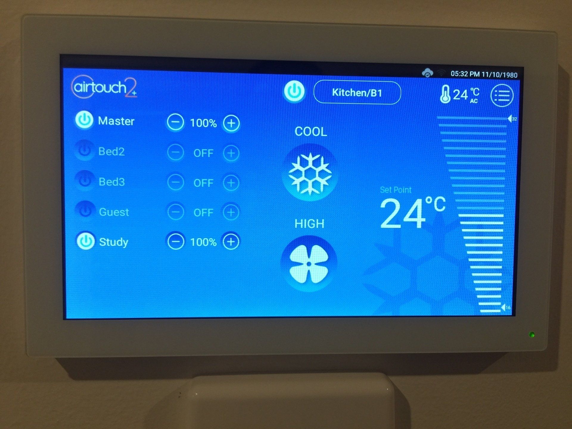 Touch Screen Air Conditioning Systems Mudgeeraba