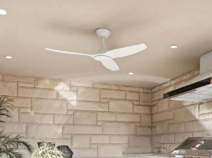 Ceiling fan in outdoor setting