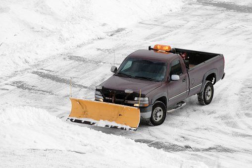 snow plowing service