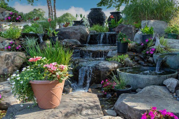 Landscaping companies water deisgn