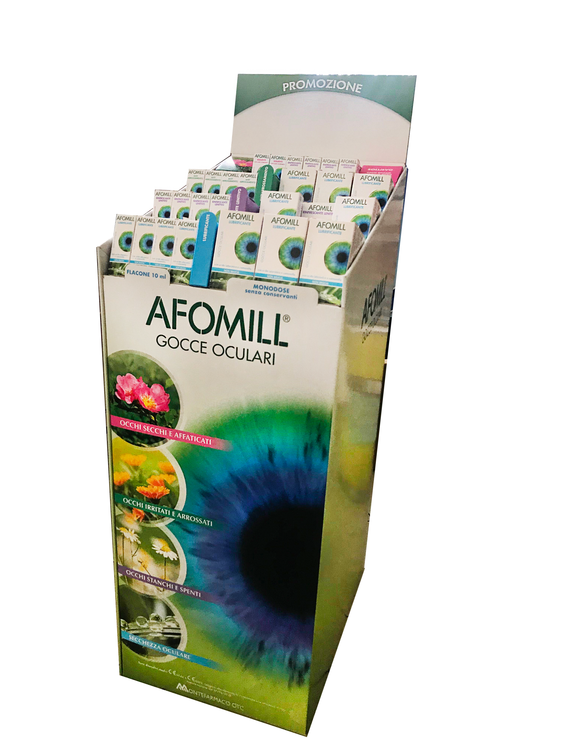 espositore cosmetici