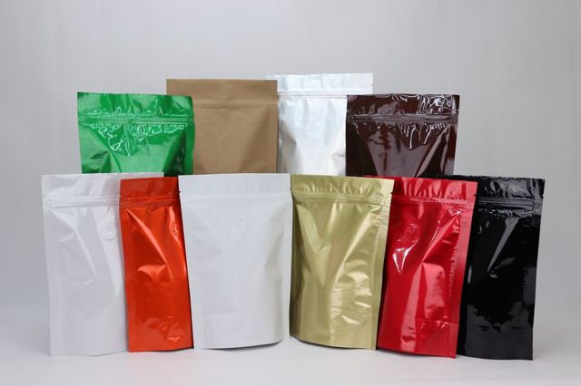 Pack X 100 Bolsas Negras De 1/2 Kg Para Envasar Café