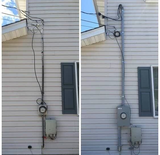 Before And After | Merrick, NY | Sapienza Electric