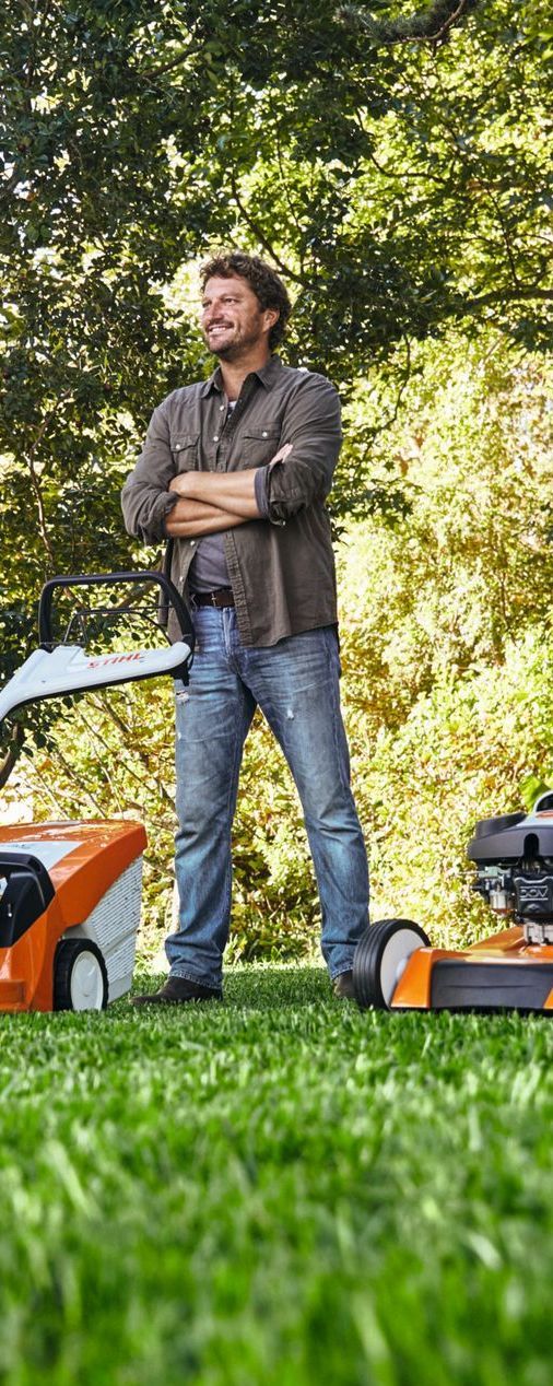 Outillage tondeuse et robot tondeuse pour entretien du jardin Green Machine Hannut