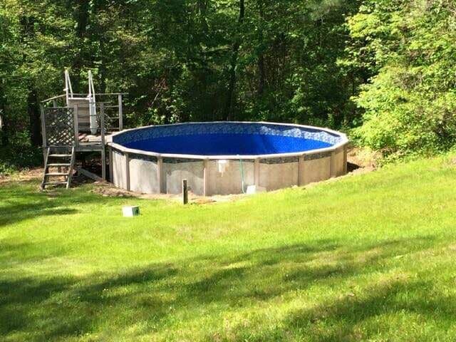 Round small Pool - Pool Installation in Raynham. MA
