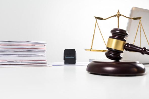 legal papers and scale of justice