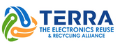 The logo for terra the electronics reuse and recycling alliance.