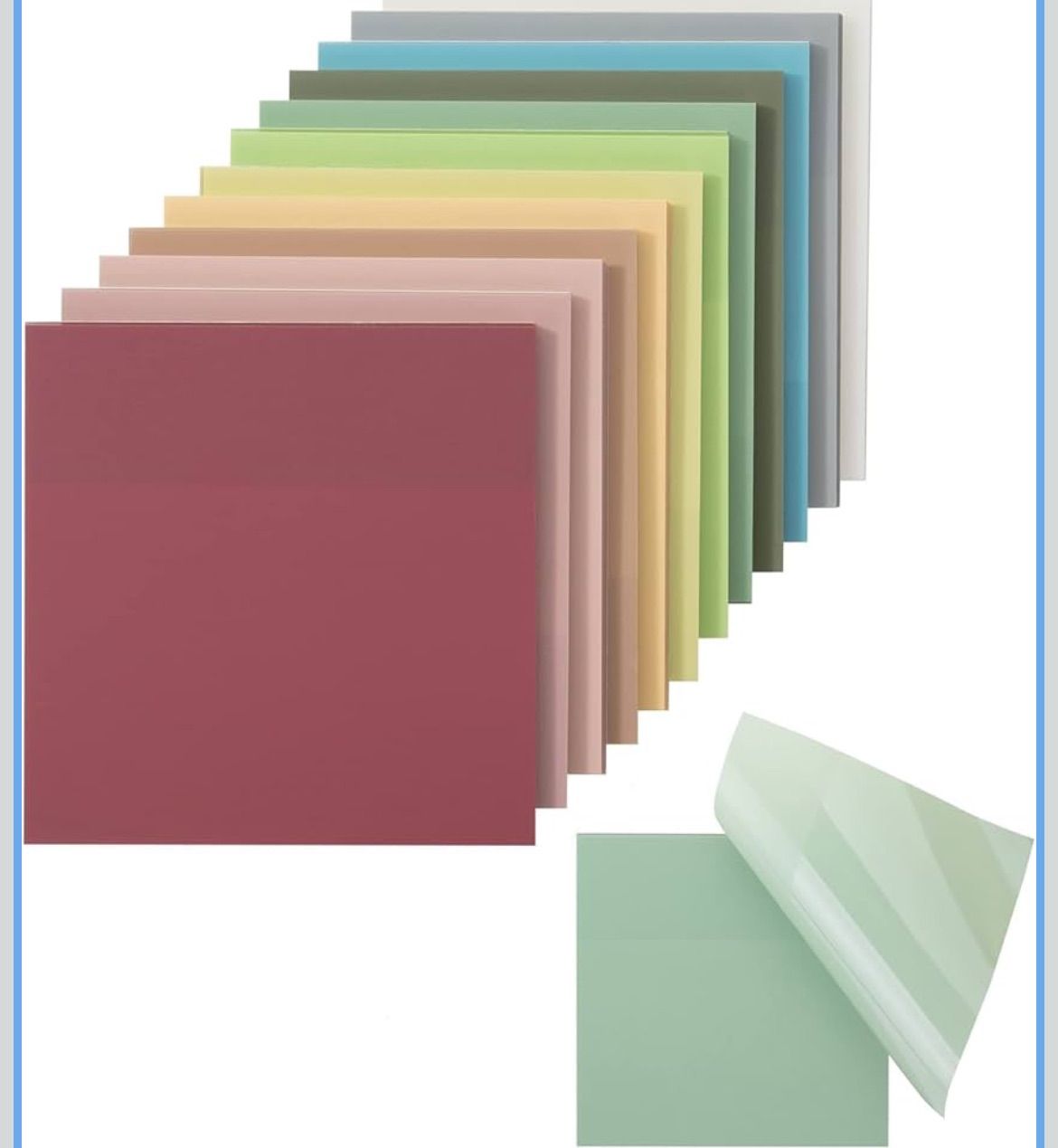 Faithful Reflections Transparent Sticky Notes