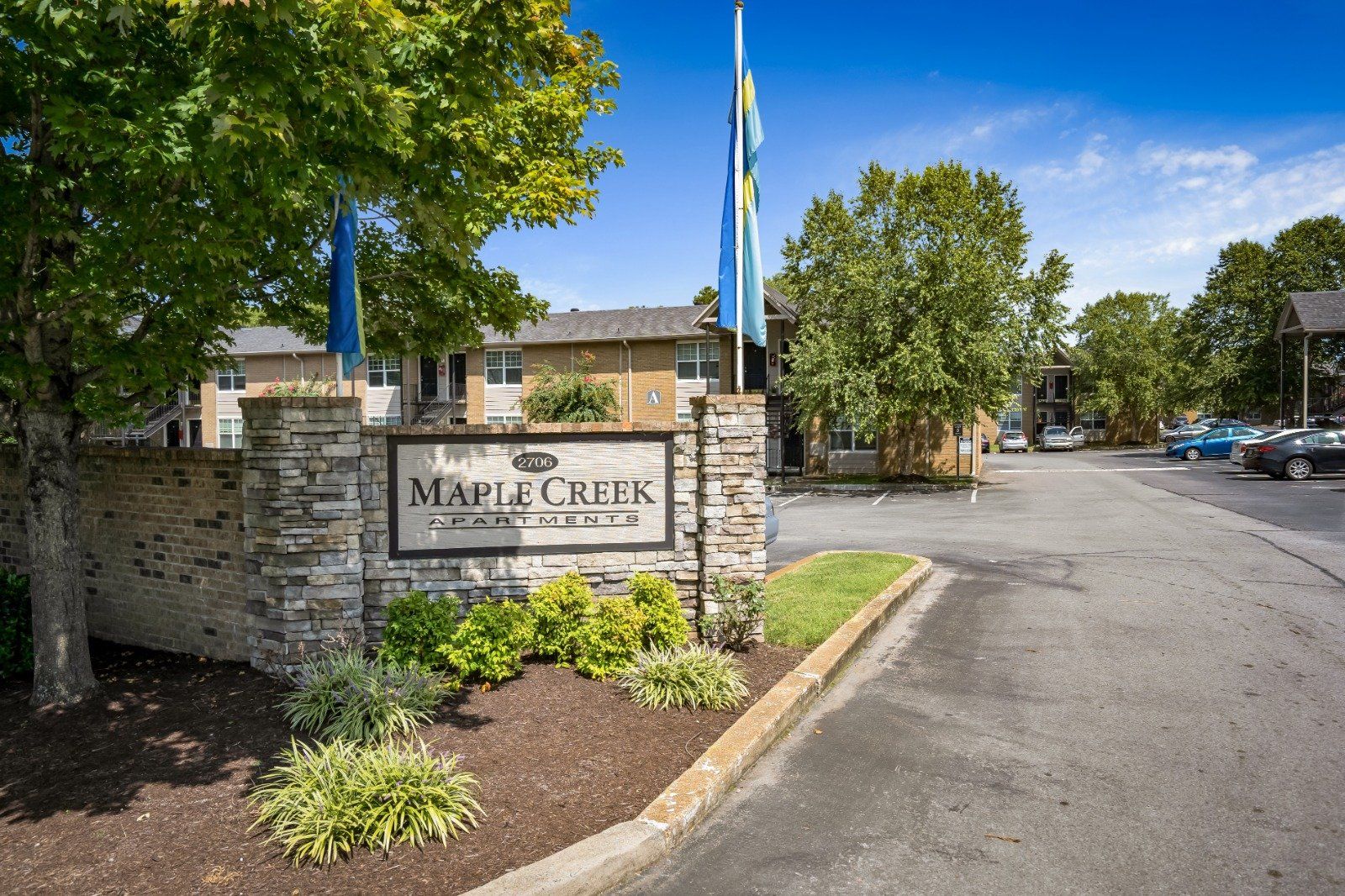 Maple Creek Apartments entrance