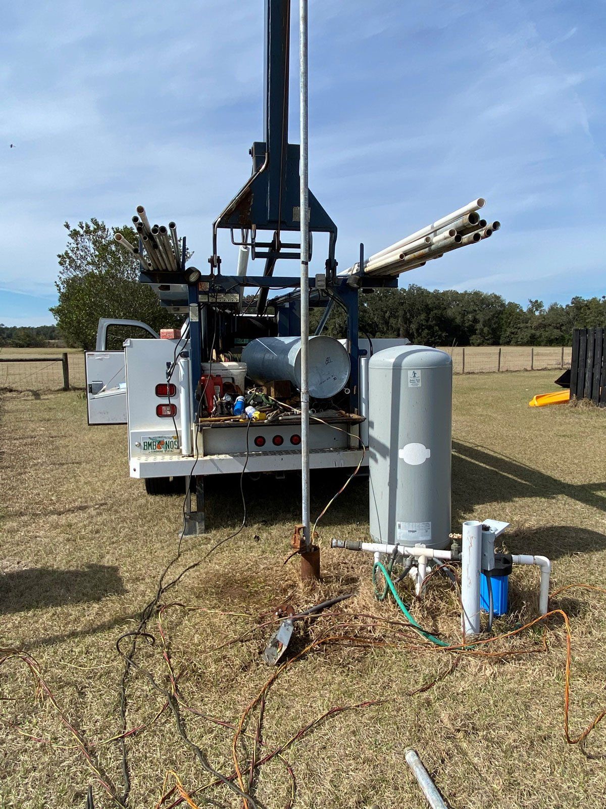 Well Drilling in progress — Archer, FL — Archer Pump Service Inc