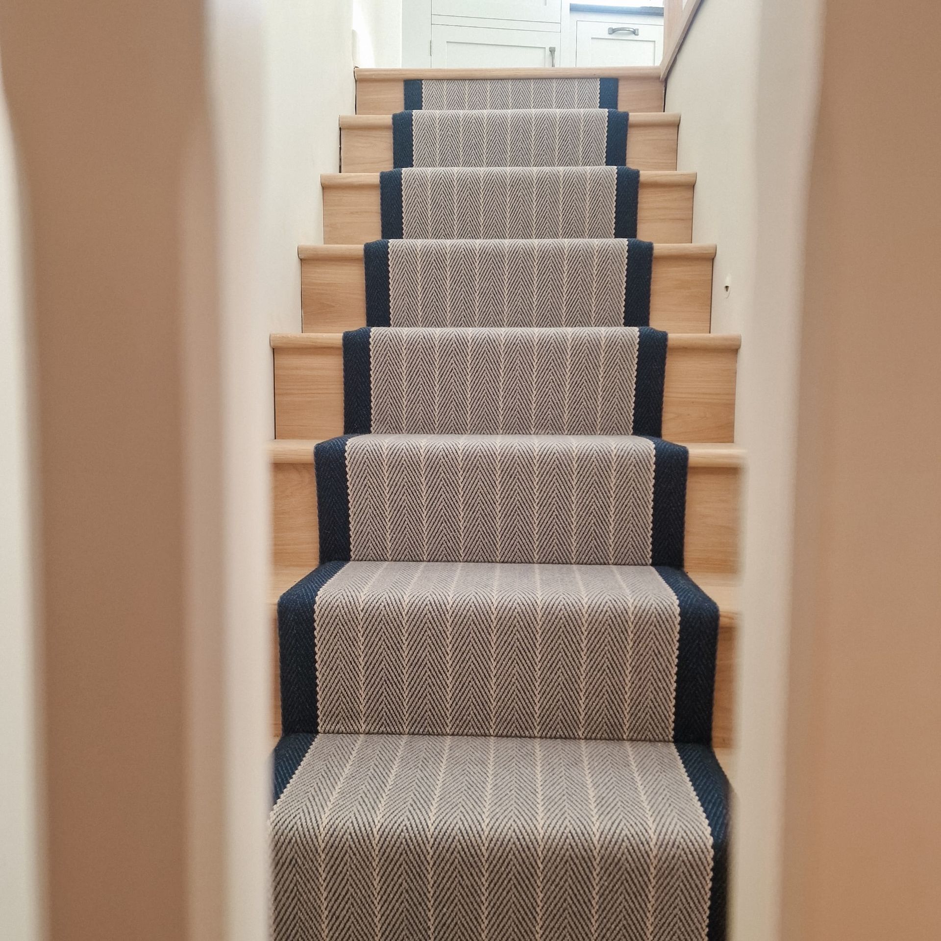 Roger Oates Fitted Stair Runner, South Hams