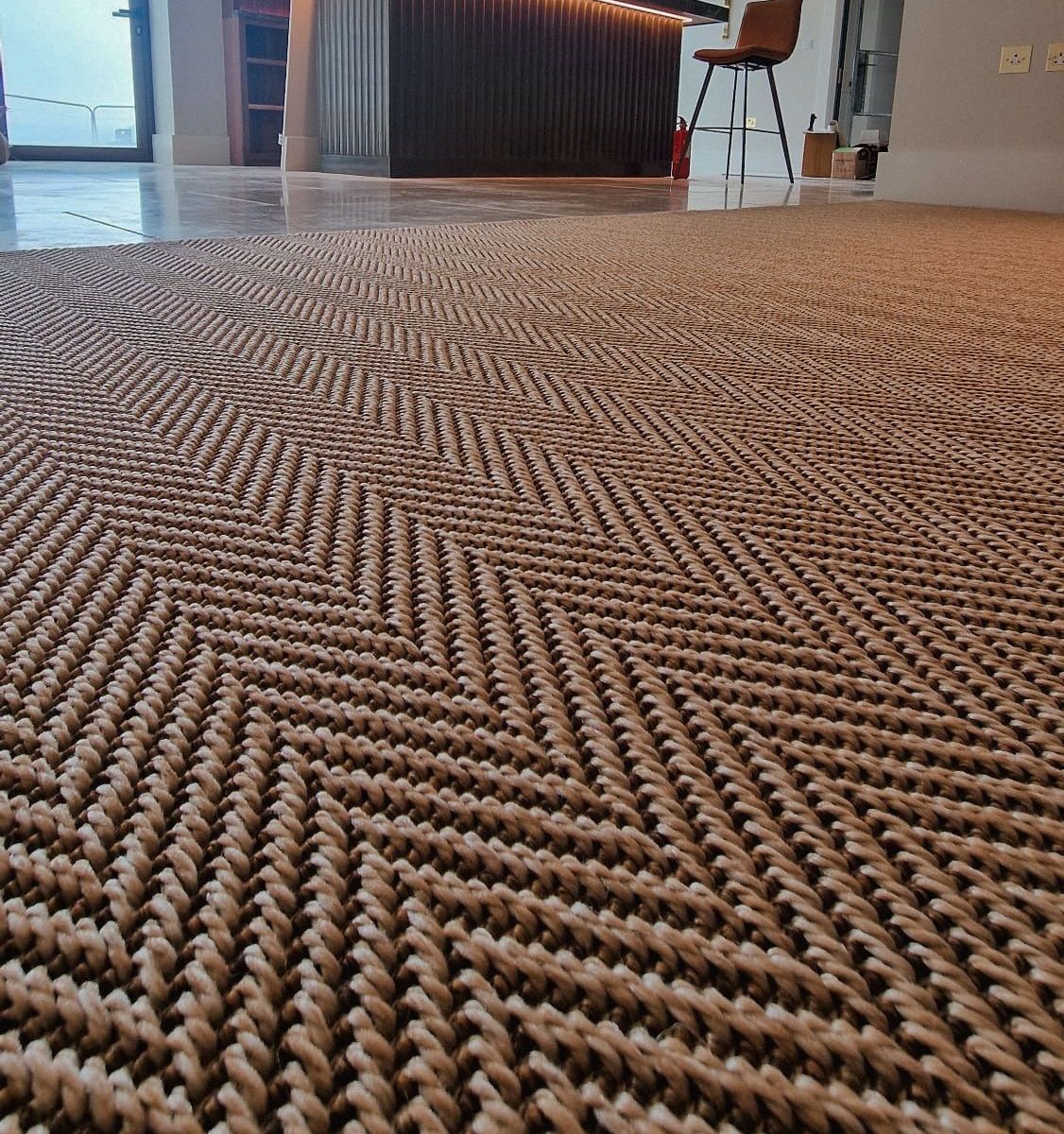 Unnatural flooring in living area in Rock, Cornwall