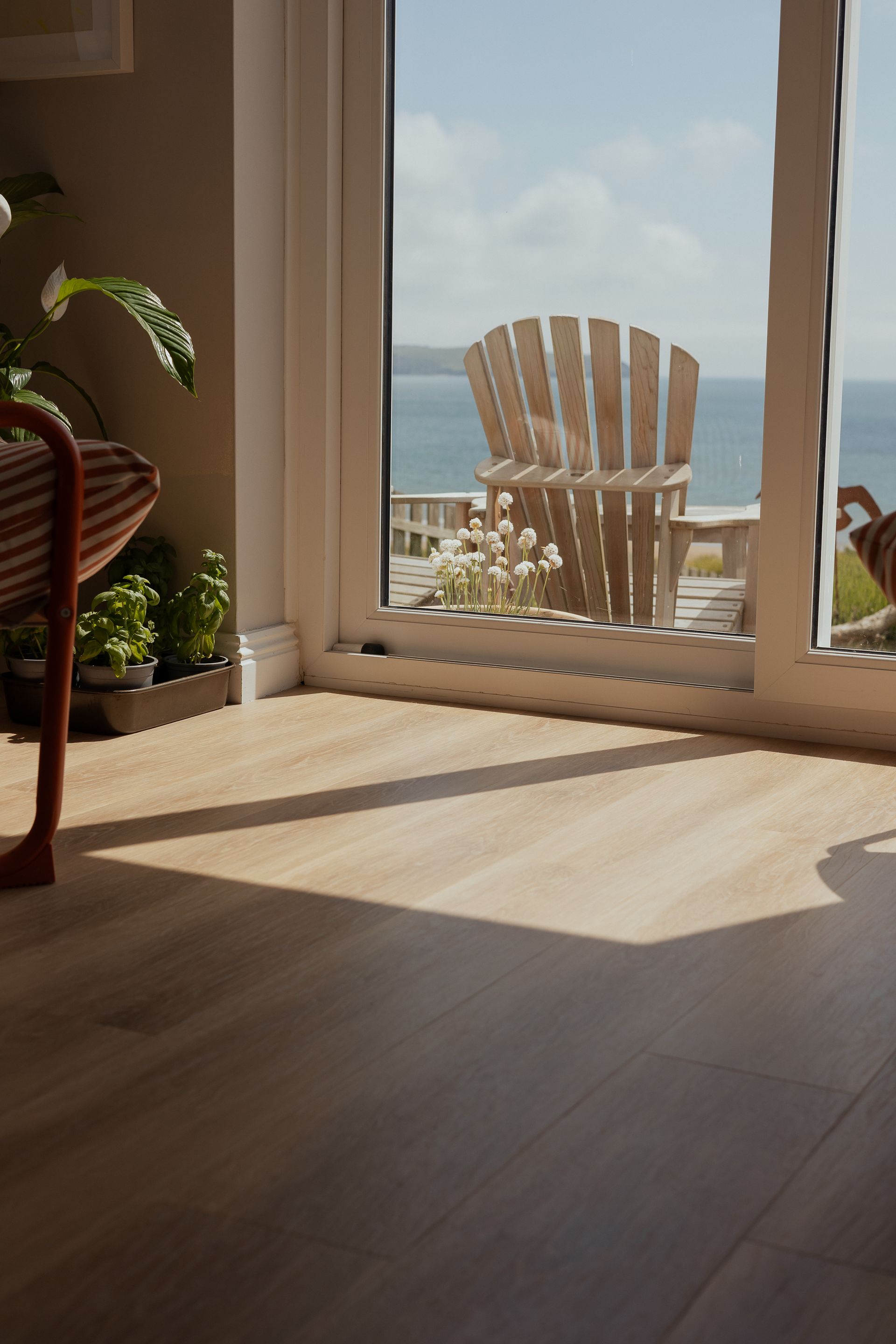 Amtico flooring with seaview in the South Hams