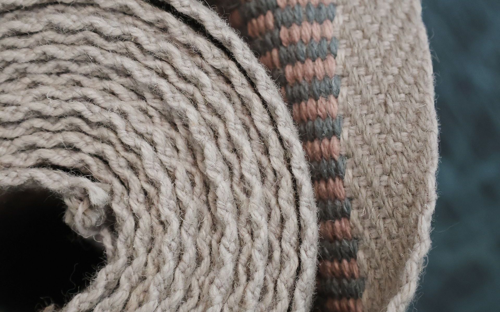 Roll of a Roger Oates stair runner