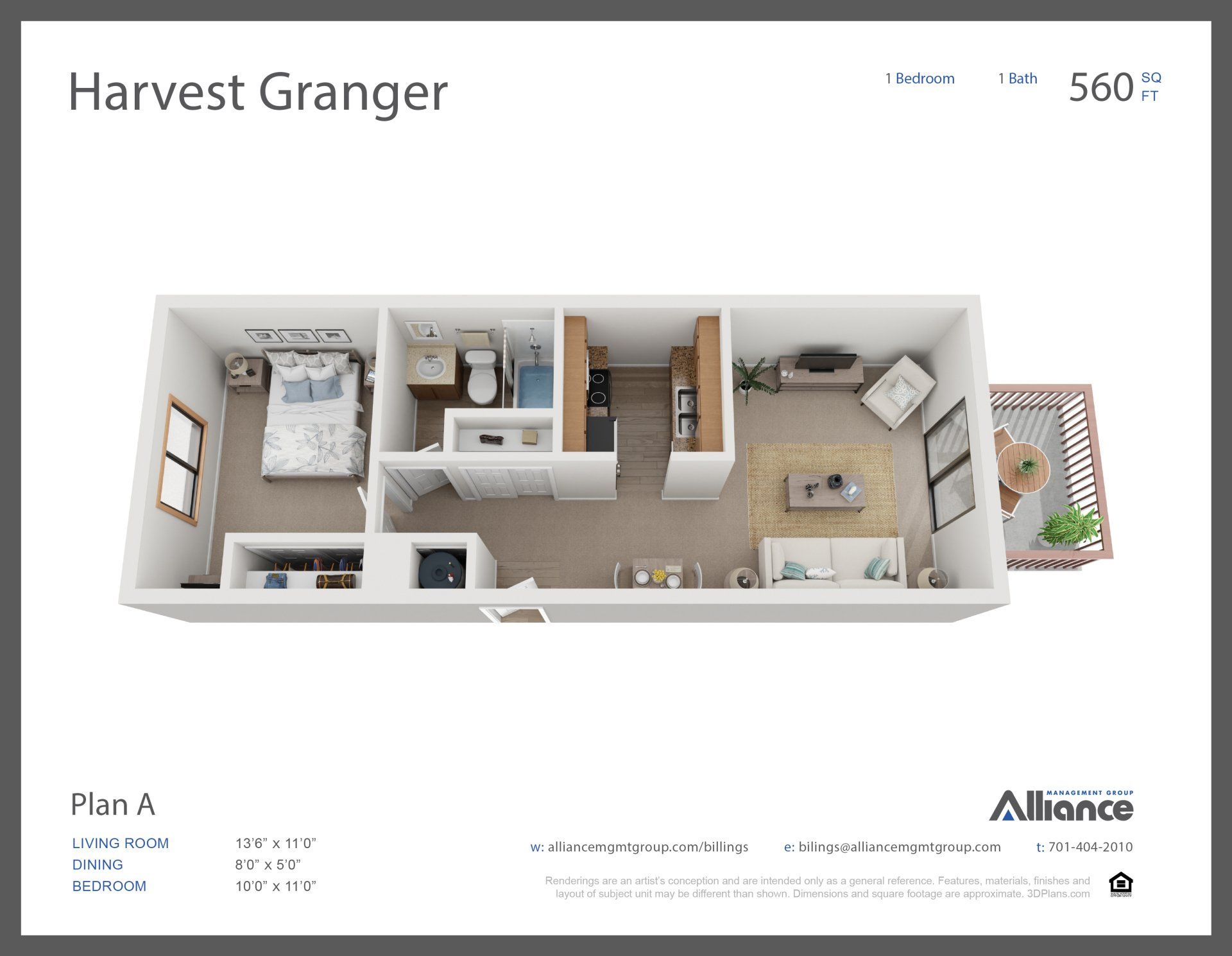 Property Details Harvest Granger Apartments Billings, MT