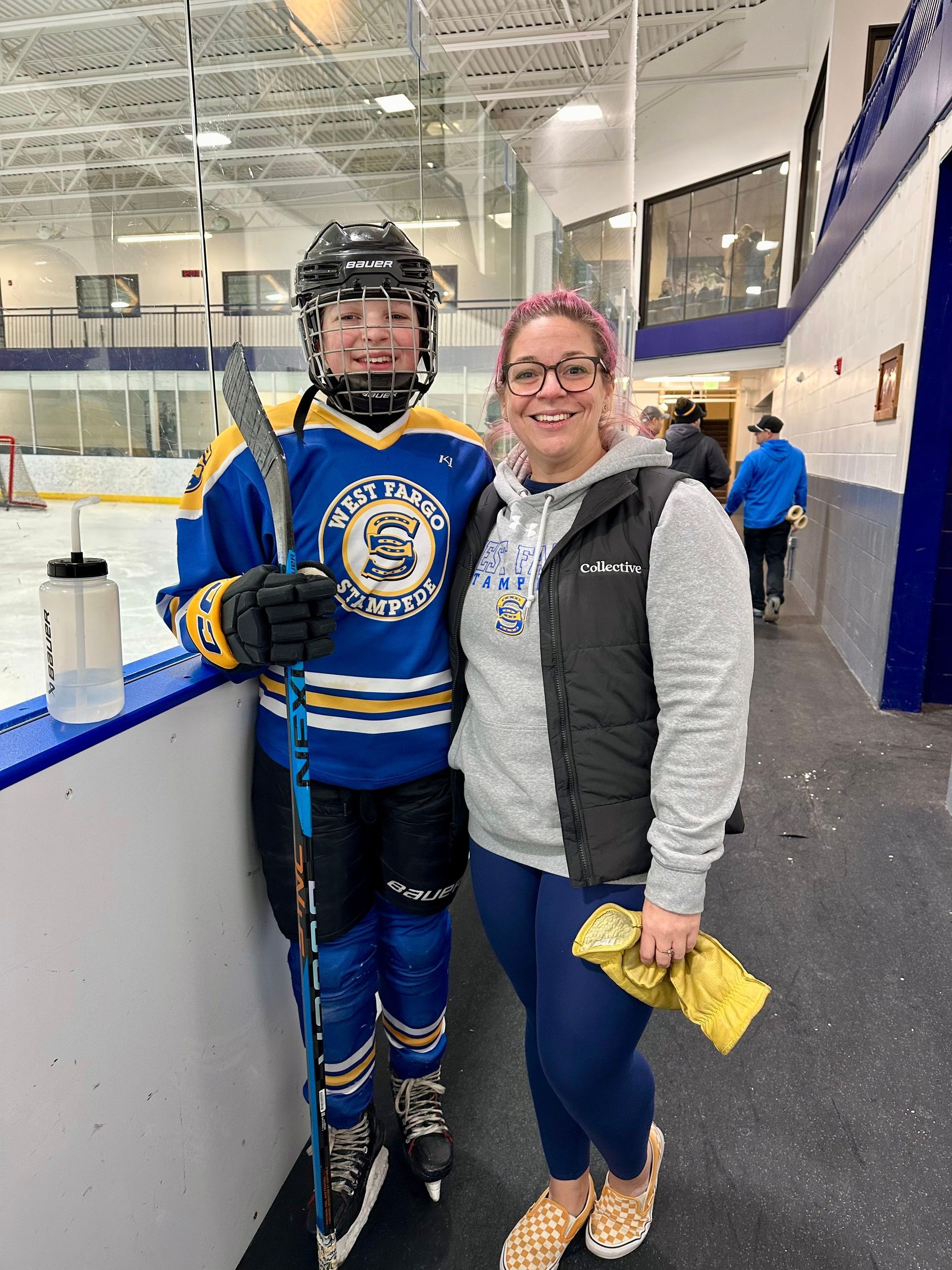 Kayla with her daugher Aurora