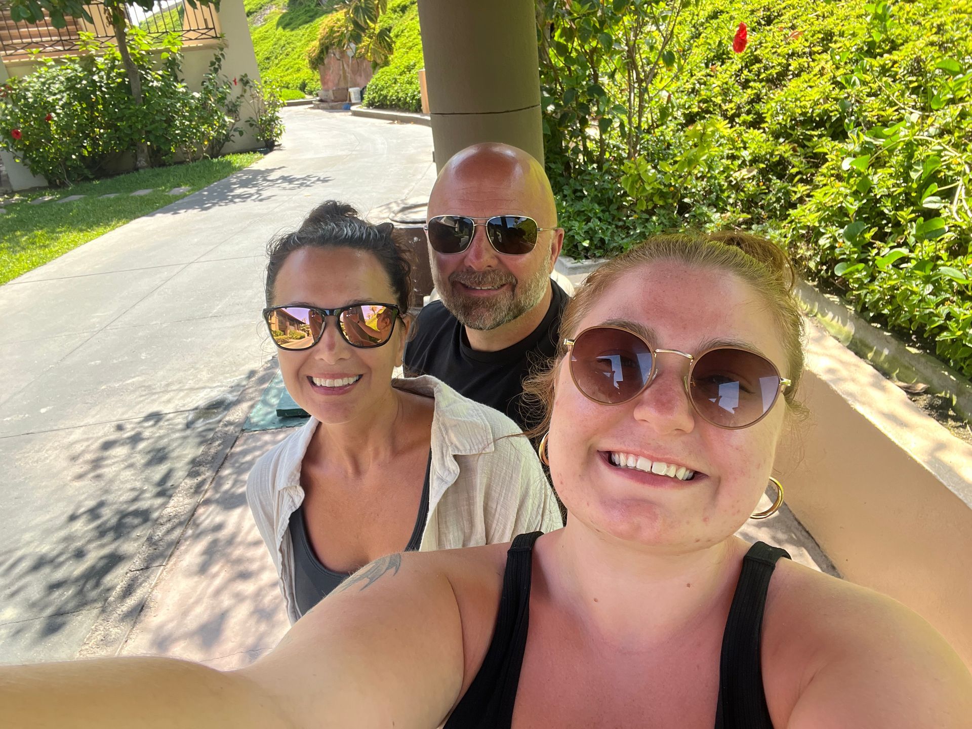 Tori with her family