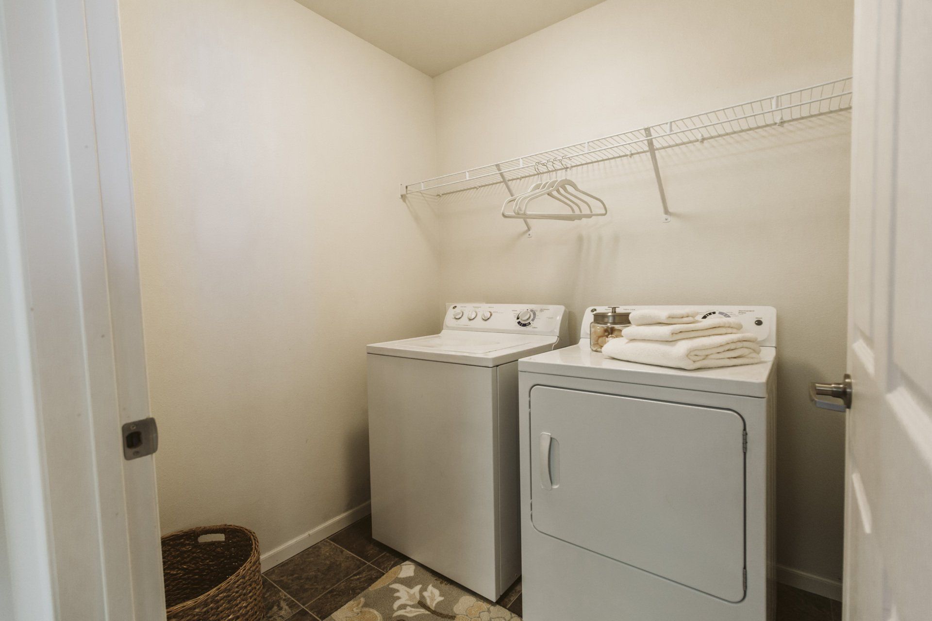 In-unit laundry machines