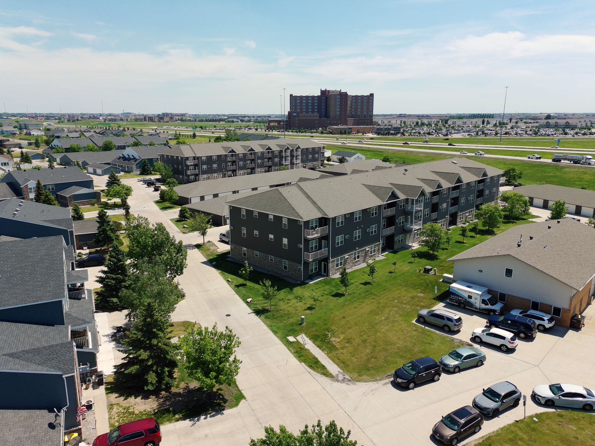 Burlington Apartments in West Fargo is close to Sanford Medical Center