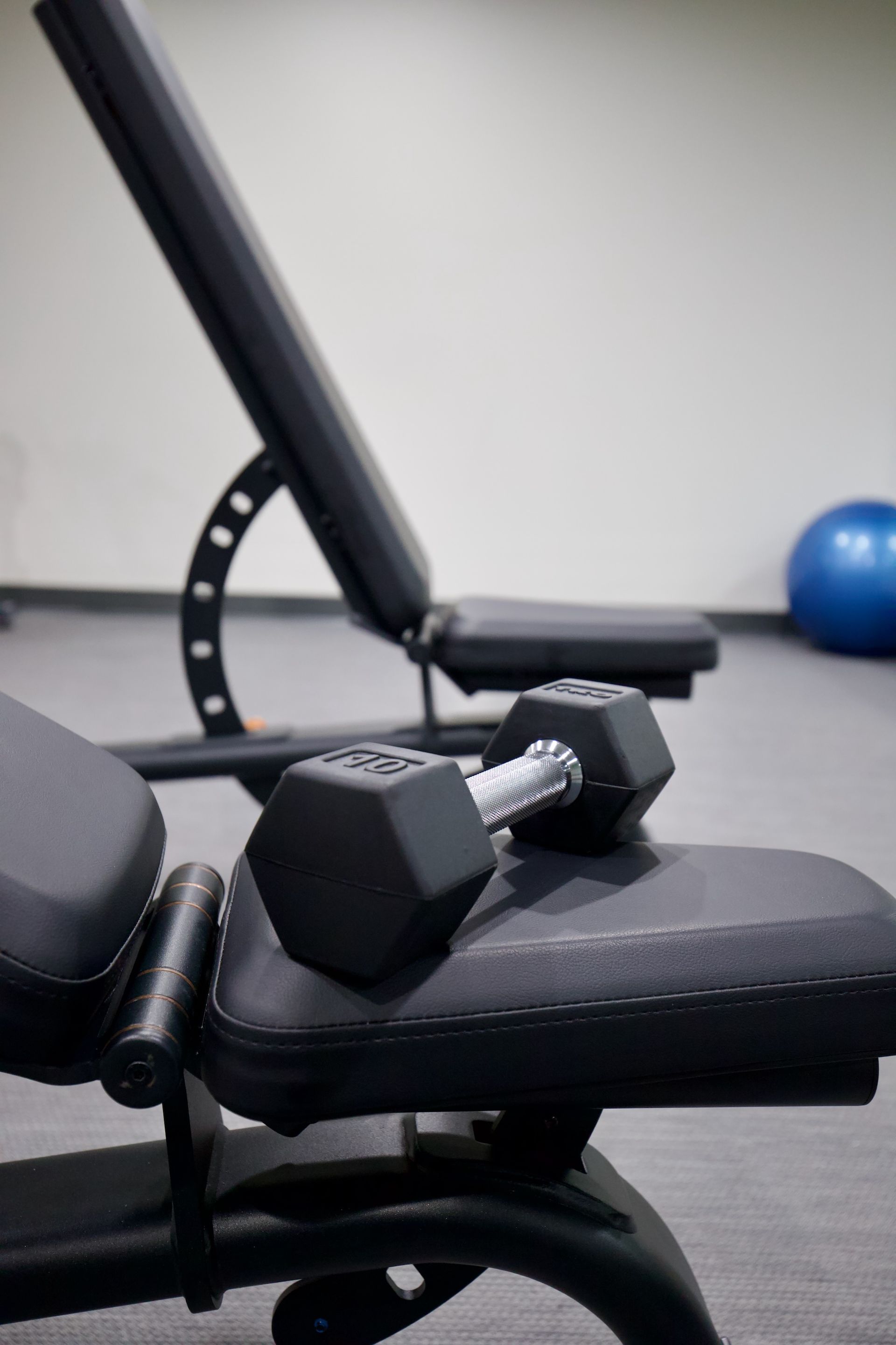 New equipment in the newly remodeled fitness center at Dakota Park