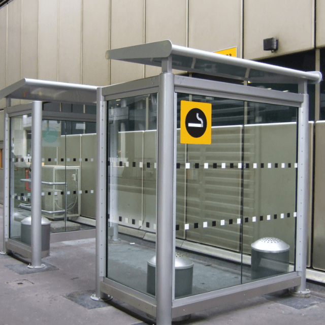 Smoking Shelter | Metal Fabrications Projects | DGL Fabrications