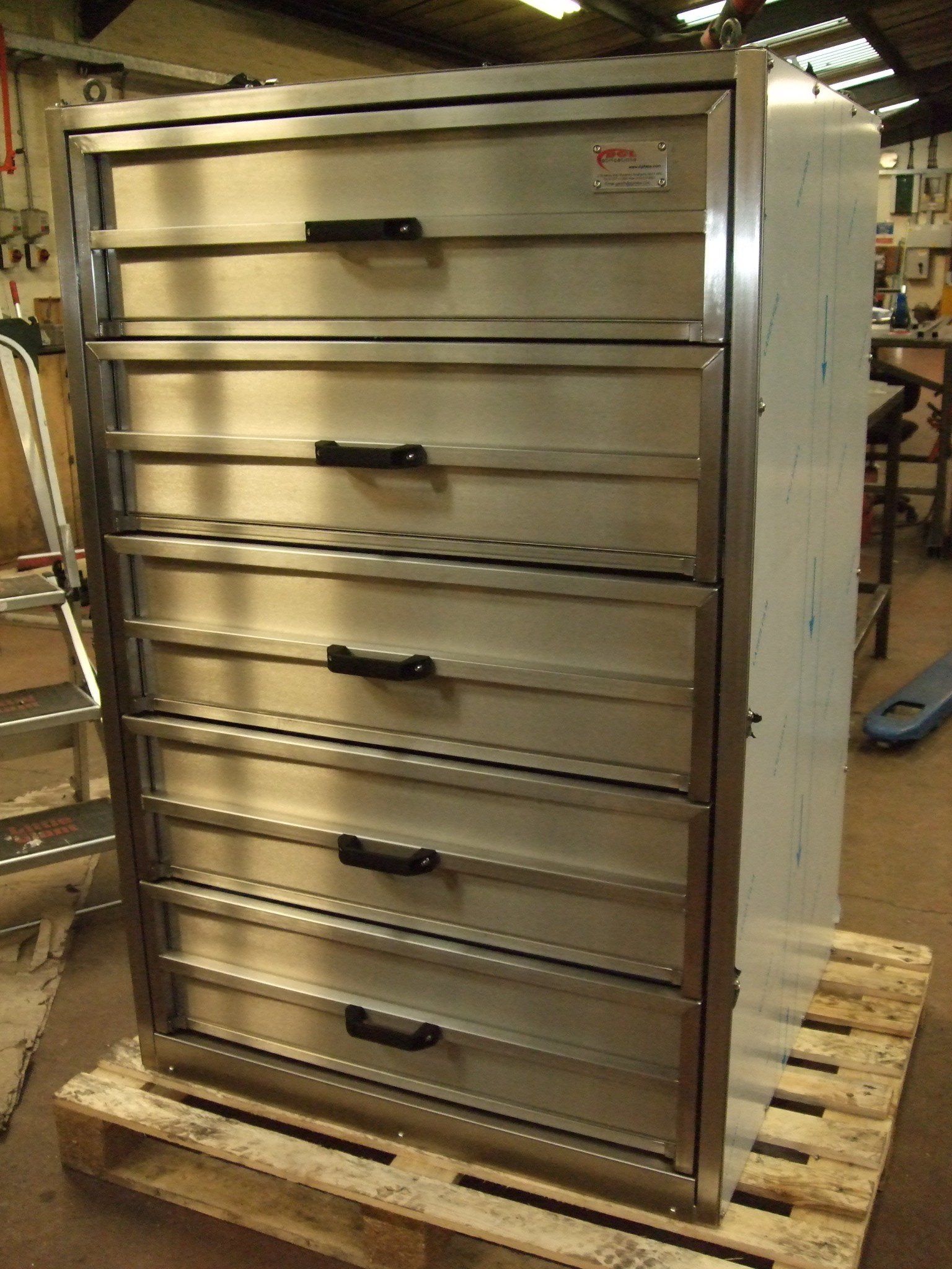 Heavy Duty Drawers | Metal Fabrications Projects | DGL Fabrications