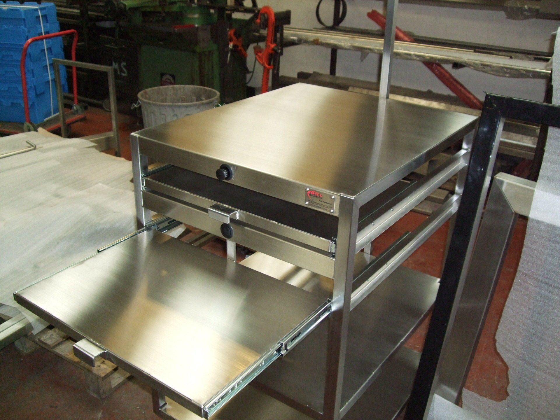 Printer Bench | Metal Fabrications Projects | DGL Fabrications