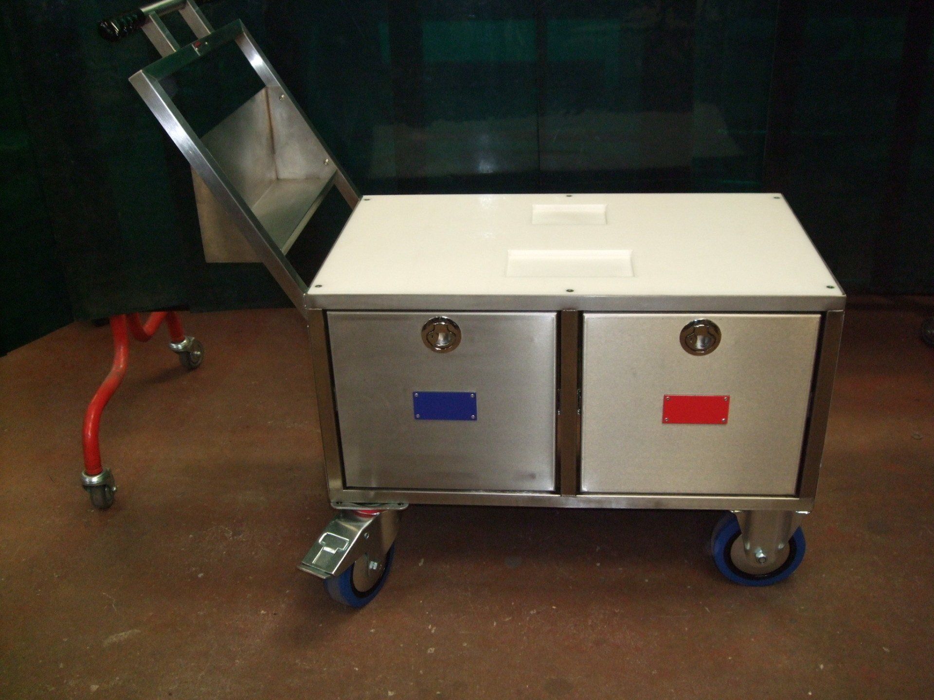 Water Pump Trolley | Metal Fabrications Projects | DGL Fabrications