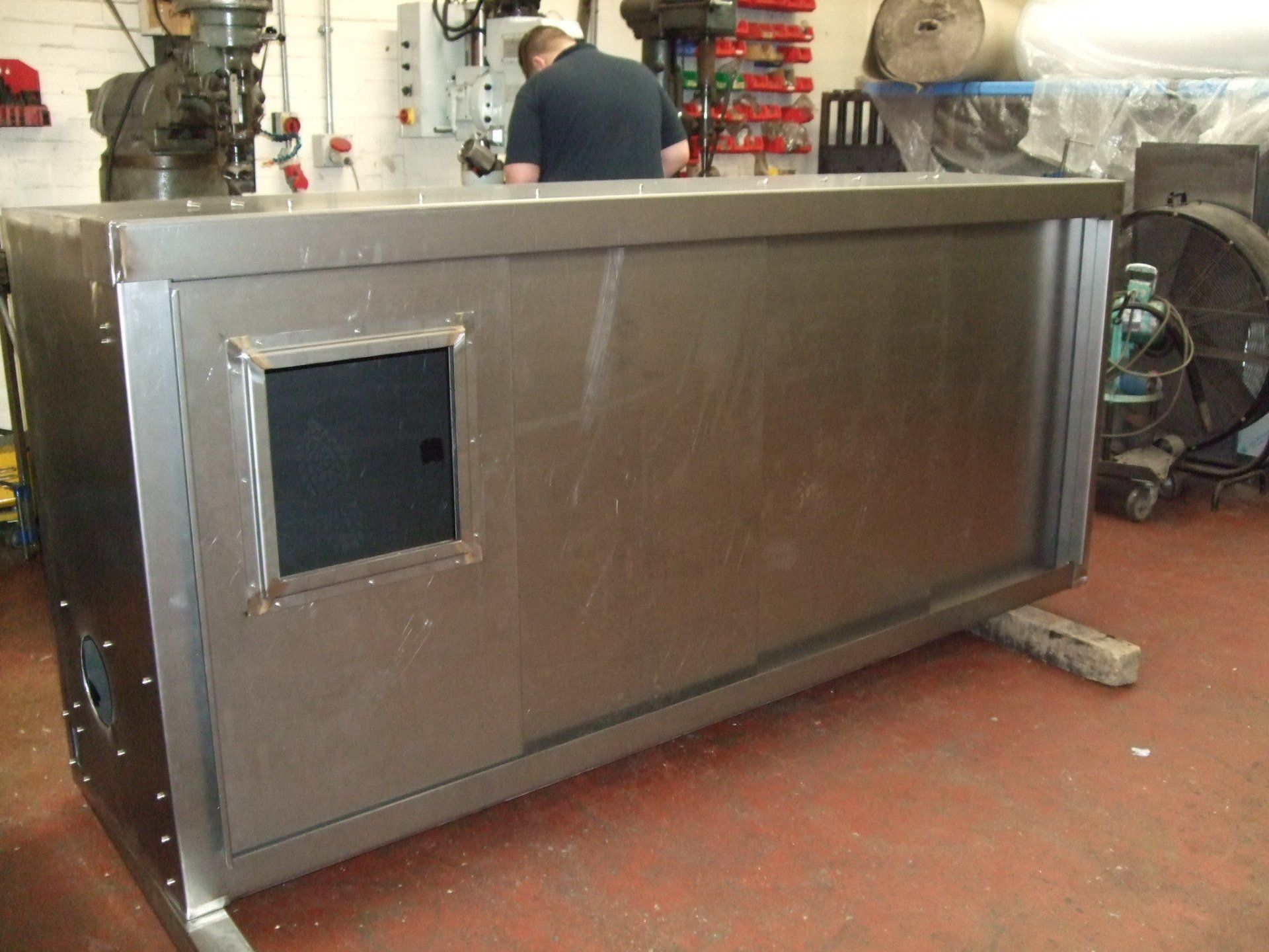XRF Cabinet | Metal Fabrications Projects | DGL Fabrications