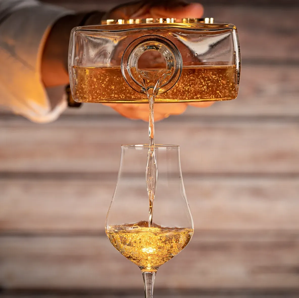 Pour Tequila La Santa | Hangover Street Dallas, Tx.